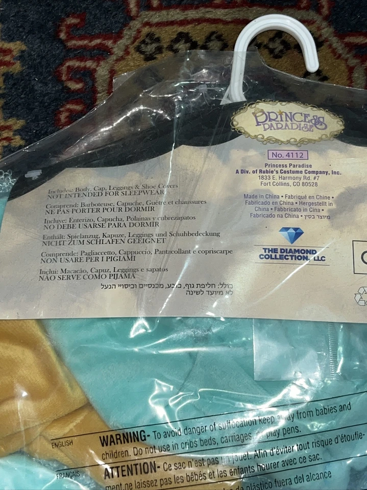 Disfraz Premium Búho Nocturno Niño Bebé Niño Niñas NUEVO Azul Talla 6/12 M Foto 3 de 3