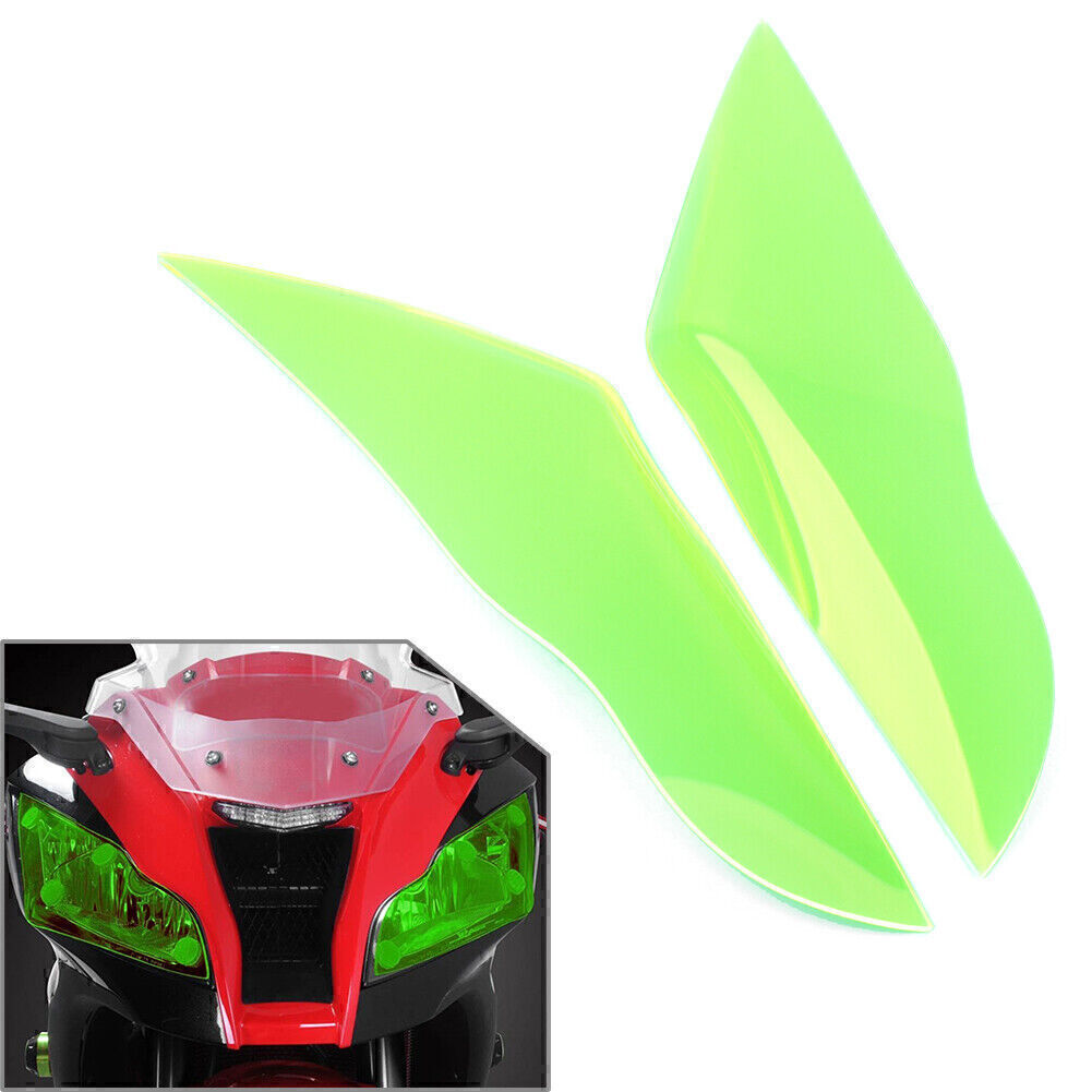 Front Headlight Guard Shield Screen Lens Cover For KAWASAKI