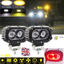 3/4/7/8" LED Work Light Bar Flood Spot Lights Driving Offroad Car Truck ATV SUV