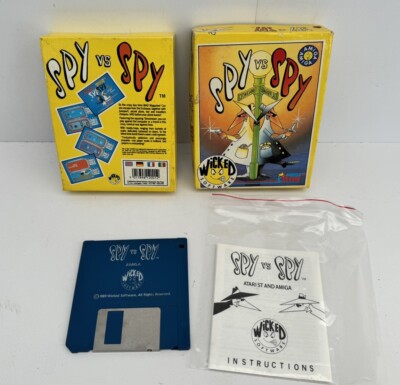Spy Vs Spy Amiga Small Box Diskettenspiel 
