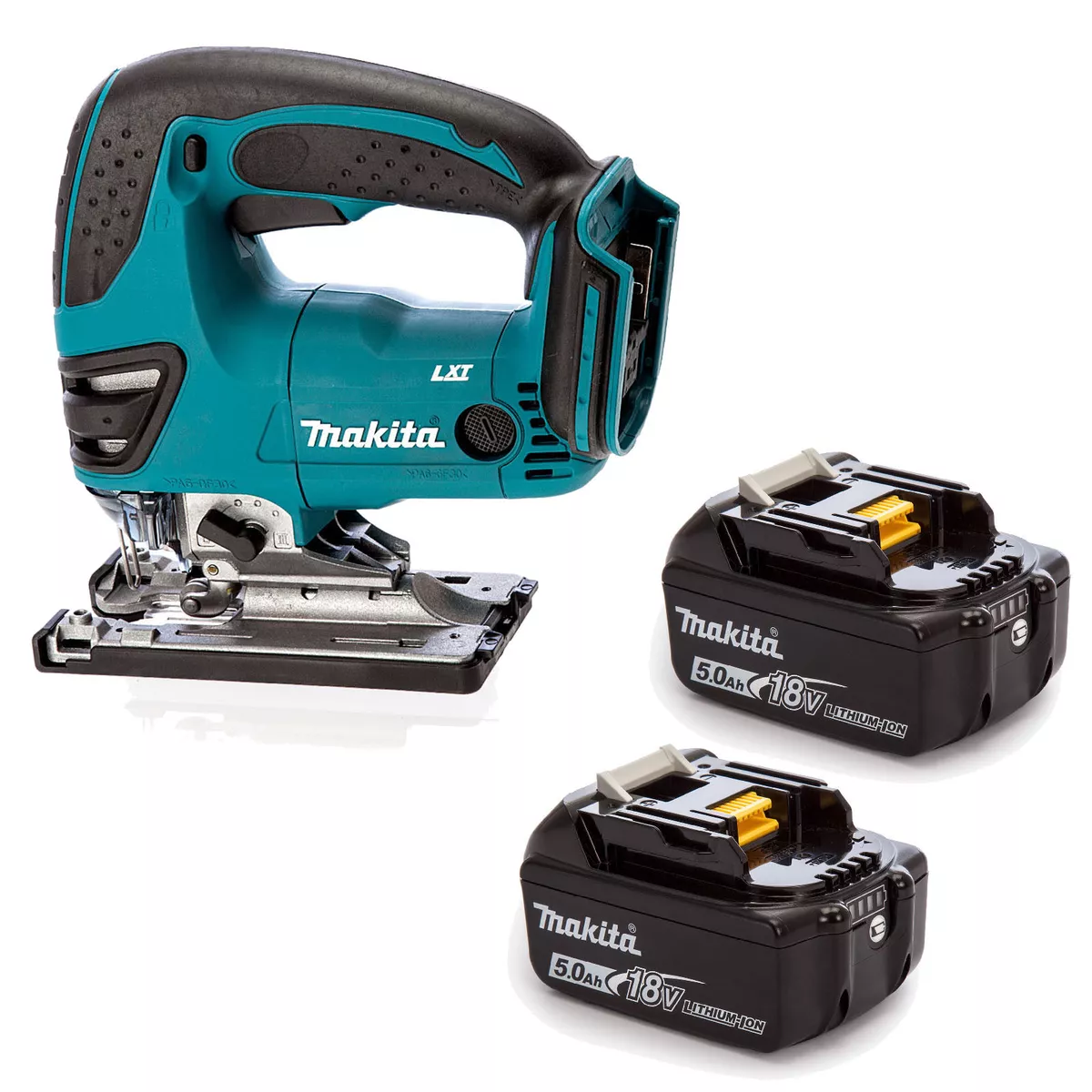 MAKITA 18V LXT DJV180 DJV180Z DJV180RFE JIGSAW AND 2 x BL1850 BATTERIES