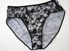 1 NEW Hanes Her Way VTG Y2K Mid-00s Stretch Satin Hipster Panty MEDIUM