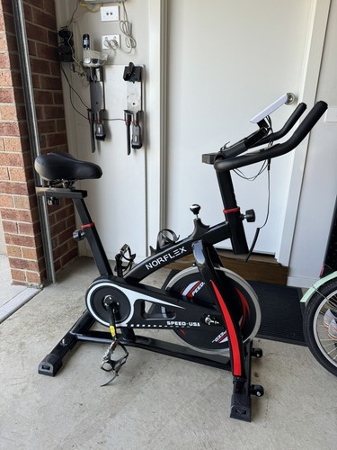 norflex spin bike exercise ball flywheel fitness commercial home workout gym