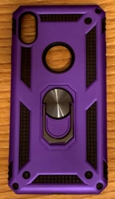 iPhone Xs Max Case with magnetic Kickstand Purple