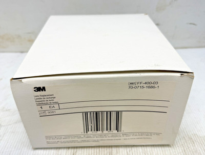 3M #FF-400-03 Clear Replacement Lens Assembly FX Full Face Respirator Mask