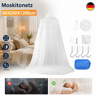Weiß Moskitonetz Betthimmel Fliegennetz MüCkennetz Baldachin Insektennetz Netz