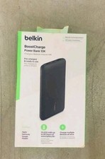 Belkin BoostCharge Power Bank 10K 10000mAh Portable USB C Battery Charger Black
