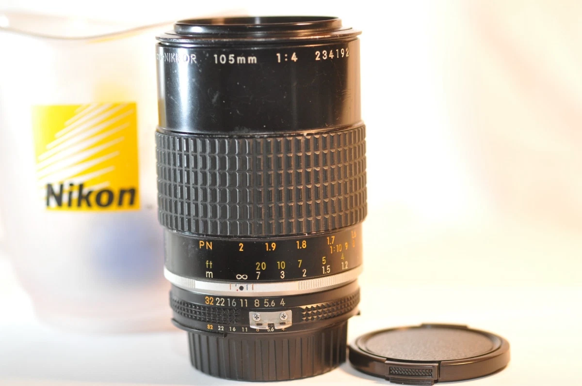 Nikon AI-S 105mm Focal Camera Lenses for sale | eBay