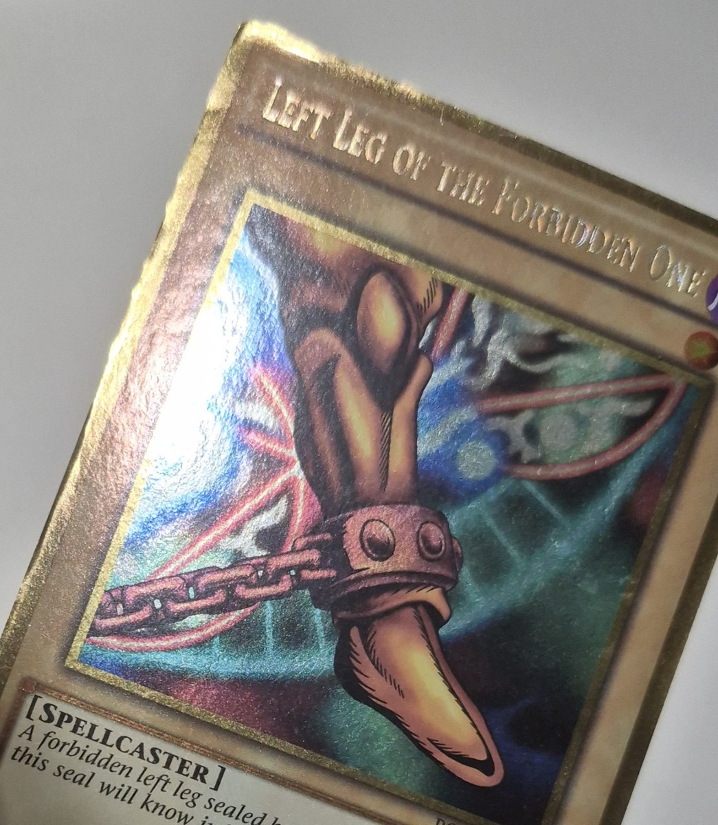 Yu-Gi-Oh All 5 Pieces of Exodia the Forbidden One *Exodia Set* 1st Ed Gold  Rare | eBay