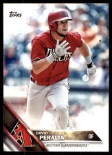 David Peralta 2016 Topps #403 Diamondbacks MLB READ FREE SHIPPING AutographDen