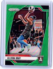 2024 Panini Prizm WNBA #96 Allisha Gray Green Prizms