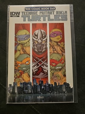 TEENAGE MUTANT NINJA TURTLES TMNT FREE COMIC BOOK DAY PROMO ISSUE IDW COMICS G4 