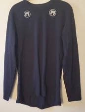 MATUSE Large Black Women’s SHIRT Rash Guard Base Layer Made In CA Compression 