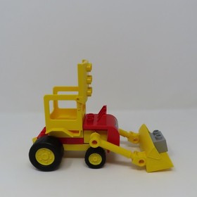 LEGO DUPLO Bob the Builder Figure & Blocks 2005 Authentic Figure Incomplete