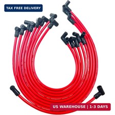 10mm High Performance Spark Plug Wire Set Compatible With Chevy Sbc Bbc 305 350