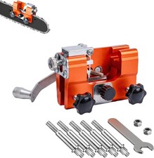 Klampero Chainsaw Sharpener Portable Hand Crank Tool Grinder Fits Most