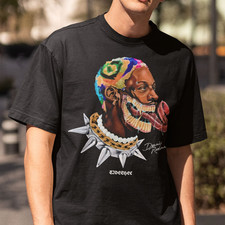 Dennis Rodman Rebound King Graphic Tee Full Sizes Unisex SE1218