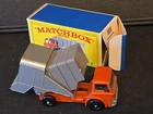 1st Issue MATCHBOX LESNEY #7 Refuse (Garbage) Truck w Rare NEW Model BOX