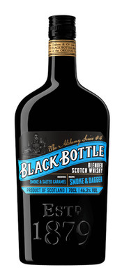 (46,67 /l) Black Bottle Smoke & Dagger Blended Scotch Whisky 46,3% 0,7l Flasche