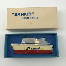 Sankei Skyward Cruise Ship Butane lighter Vintage