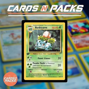 Carte Pokemon Herbizarre 30/102 Set de Base Edition 1 NM-Mint