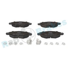 1x ORIGINAL® RAP Brakes Bremsbelagsatz, Scheibenbremse Vorne für Peugeot 206