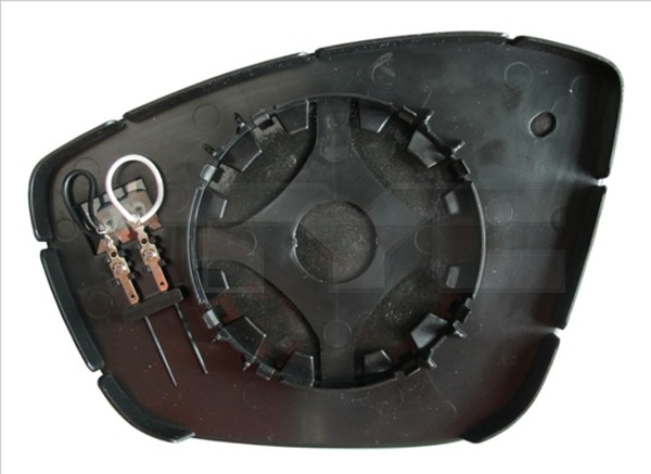 TYC Spiegelglas AußEnspiegel 326-0113-1 FüR 308 208 2008 Peugeot CitroËN Konvex-image