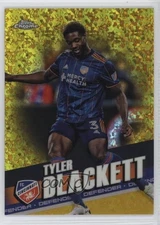 2022 Topps Chrome MLS Gold Mini-Diamond Refractor /50 Tyler Blackett Rookie RC