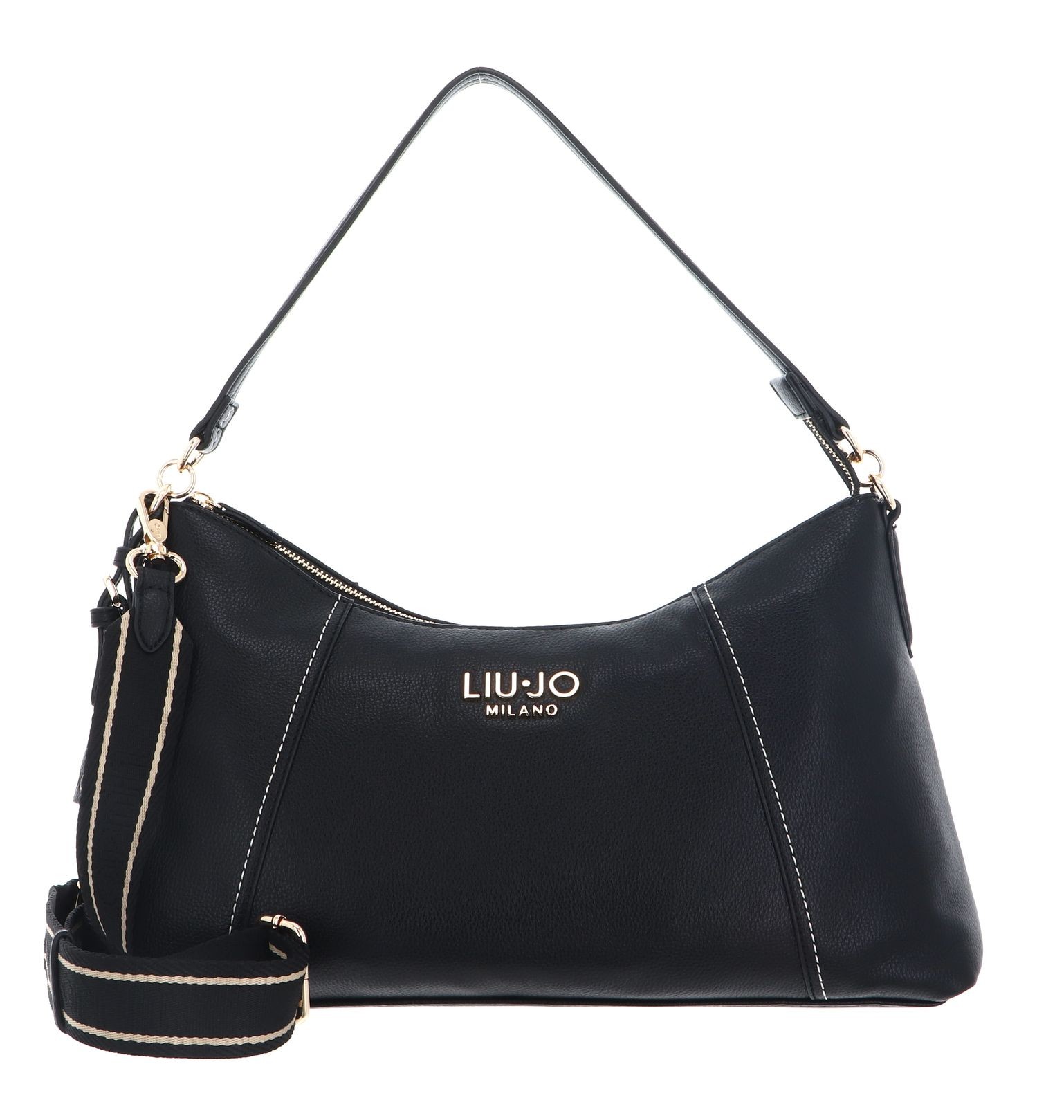 LIU JO shoulder bag Trepida ECS Hobo M Nero