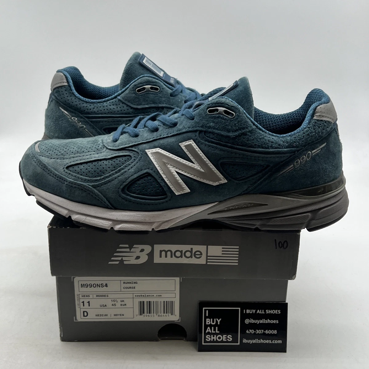 New Balance 990v4 Made in USA North Sea for Sale | Authenticity