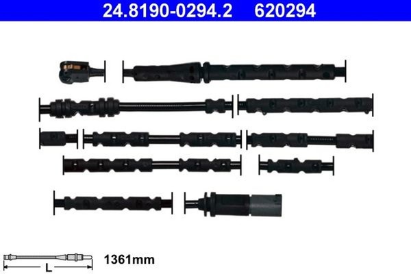 ATE Warnkontakt Bremsbelagverschleiss Hinten Passend FüR BMW Z4 E89-image
