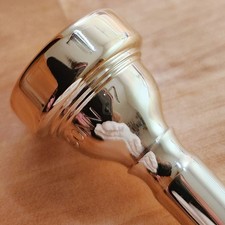 Conn 7 British-style cornet mouthpiece, short shank, extremely deep cup 7BR 7BS