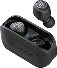 JLab Go Air True Wireless Bluetooth Earbuds + Charging Case | Black | Dual...