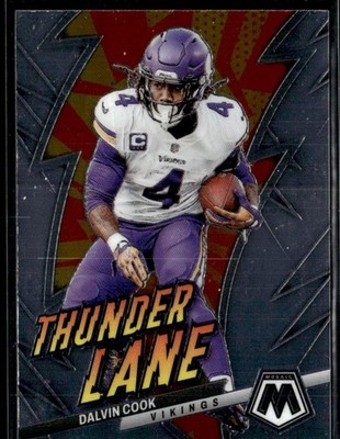 2023 Panini Mosaic Thunder Lane Dalvin Cook Minnesota Vikings #TL-DC