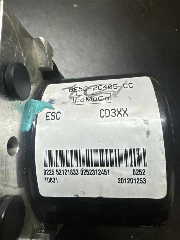 🏅 2010 2011 Ford Fusion Lincoln MKZ ABS Pump Control Module BE5C-2C405-CC 🏅 - Image 3 of 4