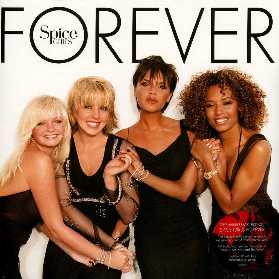 Spice Girls - Forever 25th Anniversary Limited Black red M (2000 - US - Reissue) - Bild 2 von 3