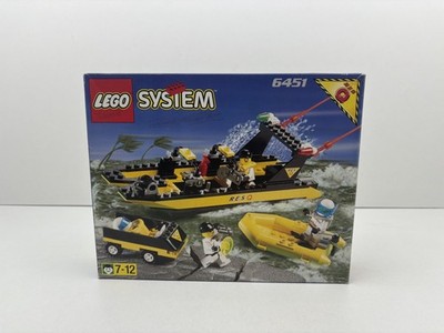 LEGO  System Town Classsic Res Q 6451 River Response komplett mit BA & OVP