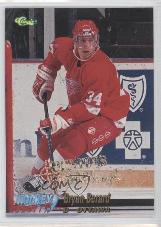 1995 Classic Draft Promos Printers Proof Bryan Berard #PR1 0q3