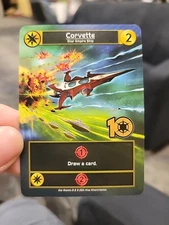 Star Realms Corvette Gencon 2025 Exclusive Promo Wise Wizard Games