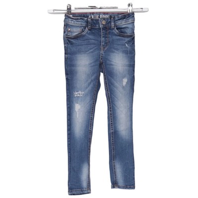 Blue Blue, Jeans, Größe: 116, Blau, Baumwolle/Elasthan, Einfarbig, Denim #fF6