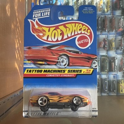 Hot Wheels Tattoo Machine Series Corvette Stingray
