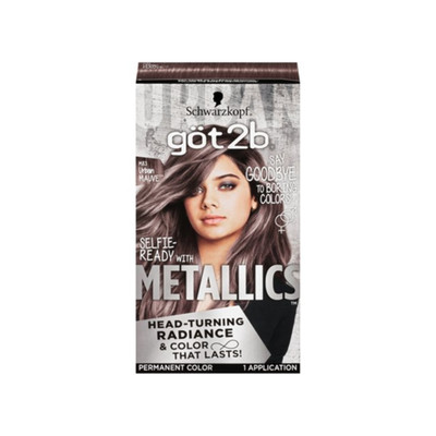 Schwarzkopf got2b Metallics Permanent Hair Dye   Urban Mauve - M83