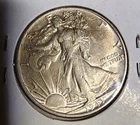 1943 Walking Liberty Half Dollar ~ 90% Silver