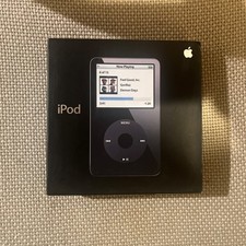 Apple Ipod Classic 5th Generation 30GB black MA146FB. Original Box & New Battery