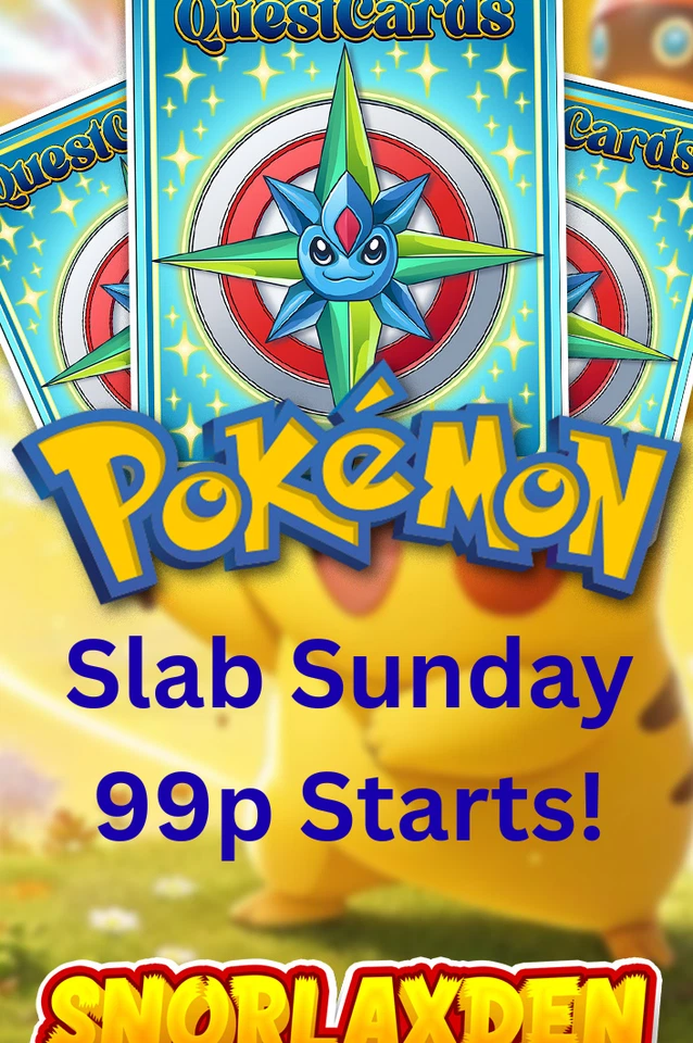 SLABS, SLABS IN THE DEN - 99p Starts - Slab Sunday