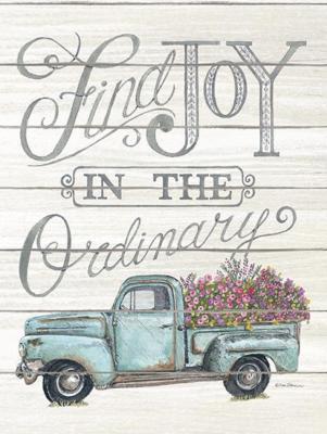 Art Print, Framed or Plaque by Deb Strain - Find Joy in the Ordinary - DS1662