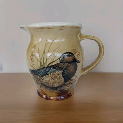 Robert Gordon Australia 'Duck' Pitcher Jug Studio Pottery Pond Wildlife