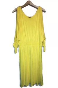 lane bryant yellow dress