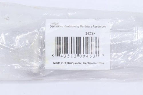 Center To Center Bar Cabinet Pull Pull Key West Collection Nickel 7-9/16" - Picture 3 of 4