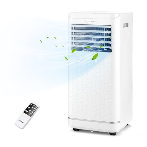 8000 BTU Portable Air Conditioner w/ Dehumidifier & Fan Mode, up to 250 Sq.Ft